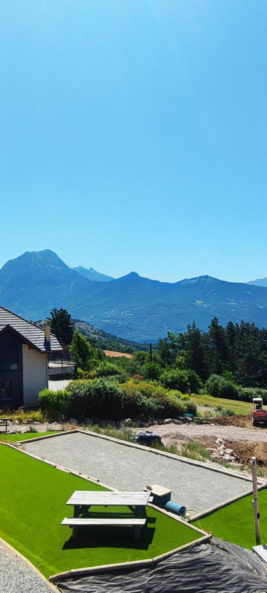 Chambre Vue Lac Av Piscine Prunieres Luaran gambar